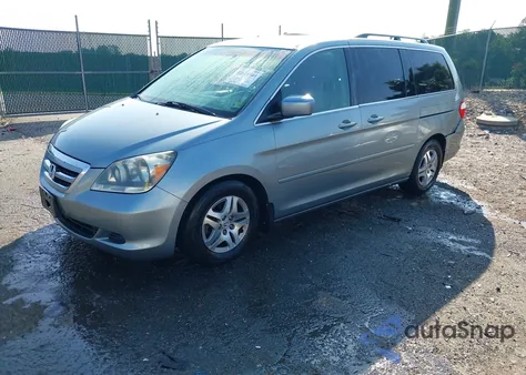 2005 Honda Odyssey Ex-L from USA, damaged, VIN 5FNRL38745B059465